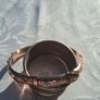 Smith &Pepper 9k Rose Gold Art Nouveau Bangle(9.4 grams) Image 6