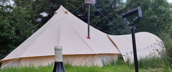 NEW Canvas Bell Tent Awning