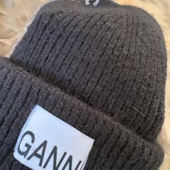 GANNI hat / black / new