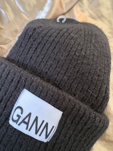 GANNI hat / black / new