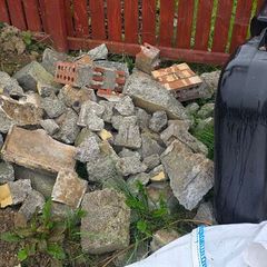 landfill, rubbel, topsoil