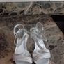 silver sandals and bag Image 2