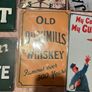 8 metal vintage style advertising book signs. includes Kellog's, Guinness , Colman's.Jameson,Bushmills Image 5