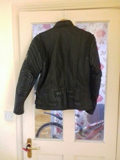 classic leather motorcycle jacket