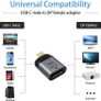 USB-C Thunderbolt 3 (Male) to DisplayPort 1.4 (Female) 8K@60Hz Gold-Plated/Aluminum-Alloy Adapter (Brand New/Warranty) Image 6
