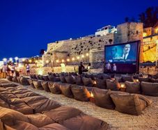 Inflatable outdoor cinema Dublin Business Partner