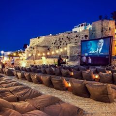 Inflatable outdoor cinema Dublin Business Partner