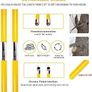 30 Feet Tree Pruning Saw, Upgraded Gear Manual Branches Pole Saw Trimmer for Garden Tools Loppers Hand Pole Saws Extendable Height with Knives and Storage Pocket Image 6