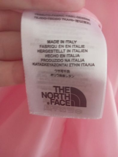 fake pink North face jacket