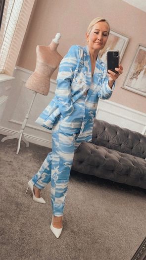 two piece suit