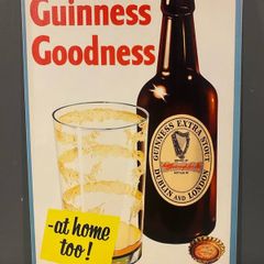 Guinness Tin Metal Sign