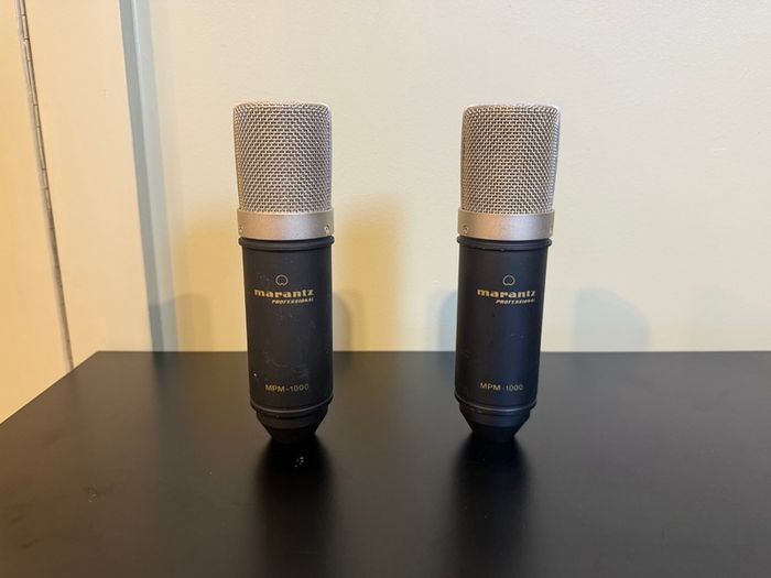 Pair of Marantz Professional MPM-1000 Condenser Microphones