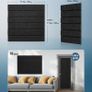 Sound Proofing Panels Self-Adhesive, 18 Pcs, Acoustic Panels for Studio, Gaming, Podcast, Theater, Echoes Absorption, Wall Decoration, Indoor Sound Quality Improvement, 12"X12"X0.4", Black Image 7