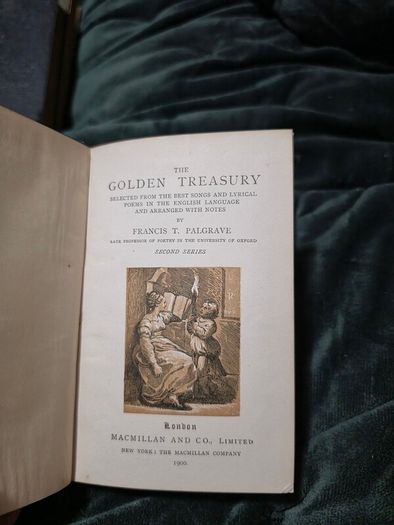 the golden treasury of songs and lyrics 1900 second series