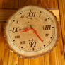 Large Handmade Wooden Wall Clock One of a Kind Image 3