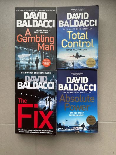 David Baldacci book bundle (4)