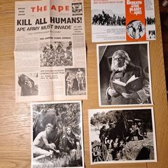 1970 Beneath The Planet Of The Apes Press Kit Material