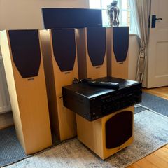 Mission 5.1 Home Cinema System + Sony AV Receiver/Amplifier