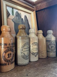 Quantity of vintage stoneware bottles NATIONWIDE DELIVERY AVAILABLE