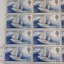 Sheets of Vintage UK Postage Stamps Image 2