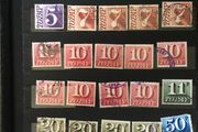 Collection: Great Britain Small Stamp stockbook full of postage due labels both mint (some mounted some mint never hinged) and used. Catalogue certainly in the hundreds