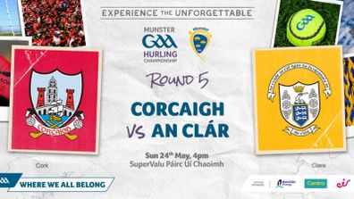 Hurling Cork V Clare city end adult ticket May 24th