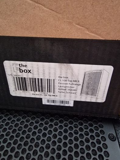 The Box speakers