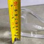 Wedgwood Full Crystal Glass Canadian Goose Paperweight Slab Image 5