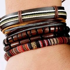 set of 5 boho bracelets