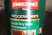 1. Litre.   Of.  Satin. Quick. Dry.  WOODSTAIN