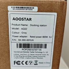 Aooster ago2 gpu dock