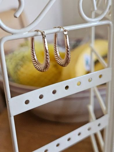 9ct Gold Yellow Gold Hoop Earrings