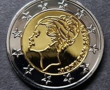 Monaco 2007 "Grace Kelly" Trial Probe 2 Euro Token