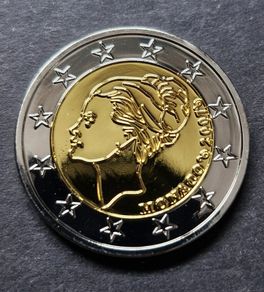 Monaco 2007 "Grace Kelly" Trial Probe 2 Euro Token