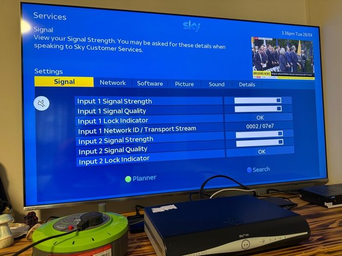 Sky+ HD Box (Wi-Fi build in)
