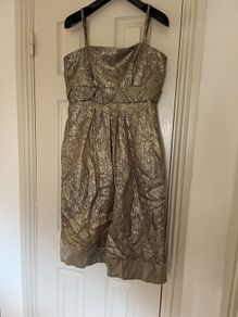 Gold brocade Dress
