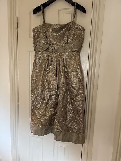 Gold brocade Dress