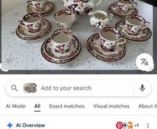 Mason dinner service