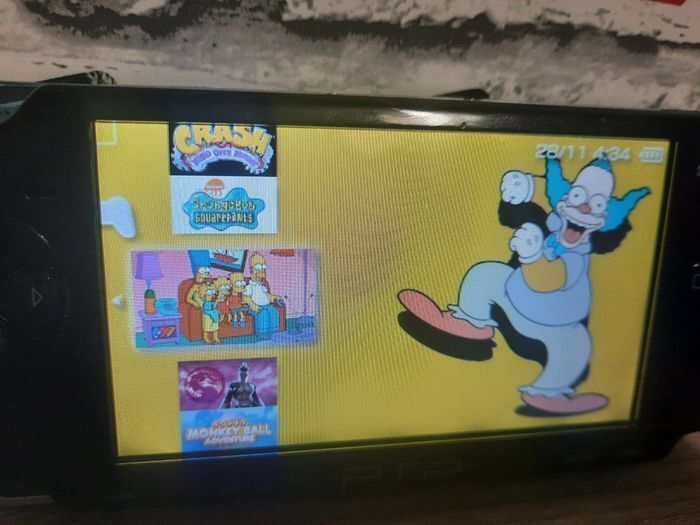 Sony Psp, case, charger, games