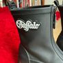 Buffalo Aspha rain zip Boots (vegan), Size 6.5UK, Black Image 6