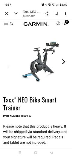 Tacx neo smart bike