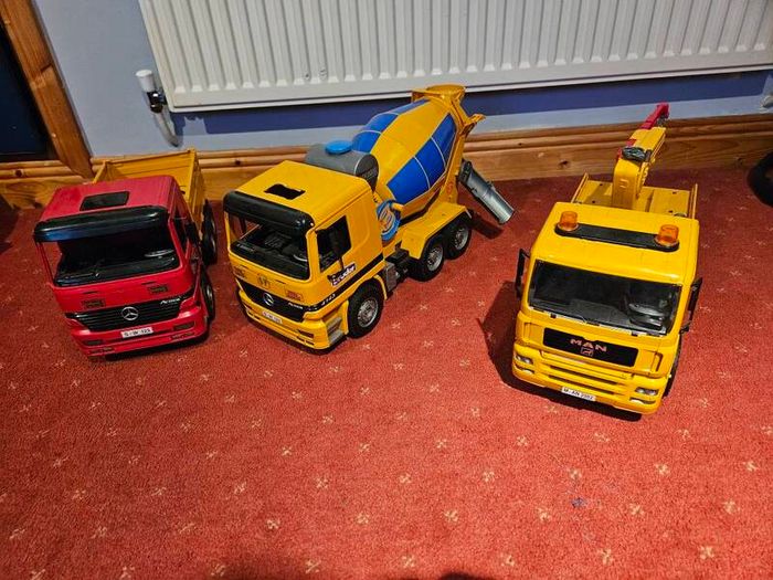 Selection of bruder toys