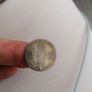 1746 Lima Silver Sixpence Coin Image 3