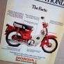 Honda 50 70 90 classic bike reproduction media posters Image 2