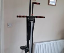 Verticle climber - cardio exercise.
