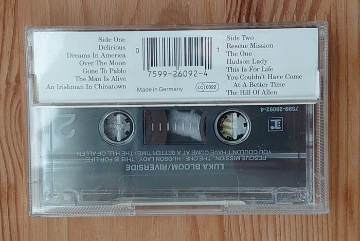 Luka Bloom - Riverside Cassette