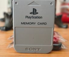 Official Sony PlayStation Memory Card PS1.