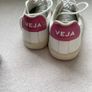 Veja white and pink leather size 38 Image 3