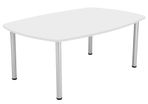 New - Plus Boardroom Table - White 1800 x 1200 WHITE