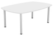New - Plus Boardroom Table - White 1800 x 1200 WHITE